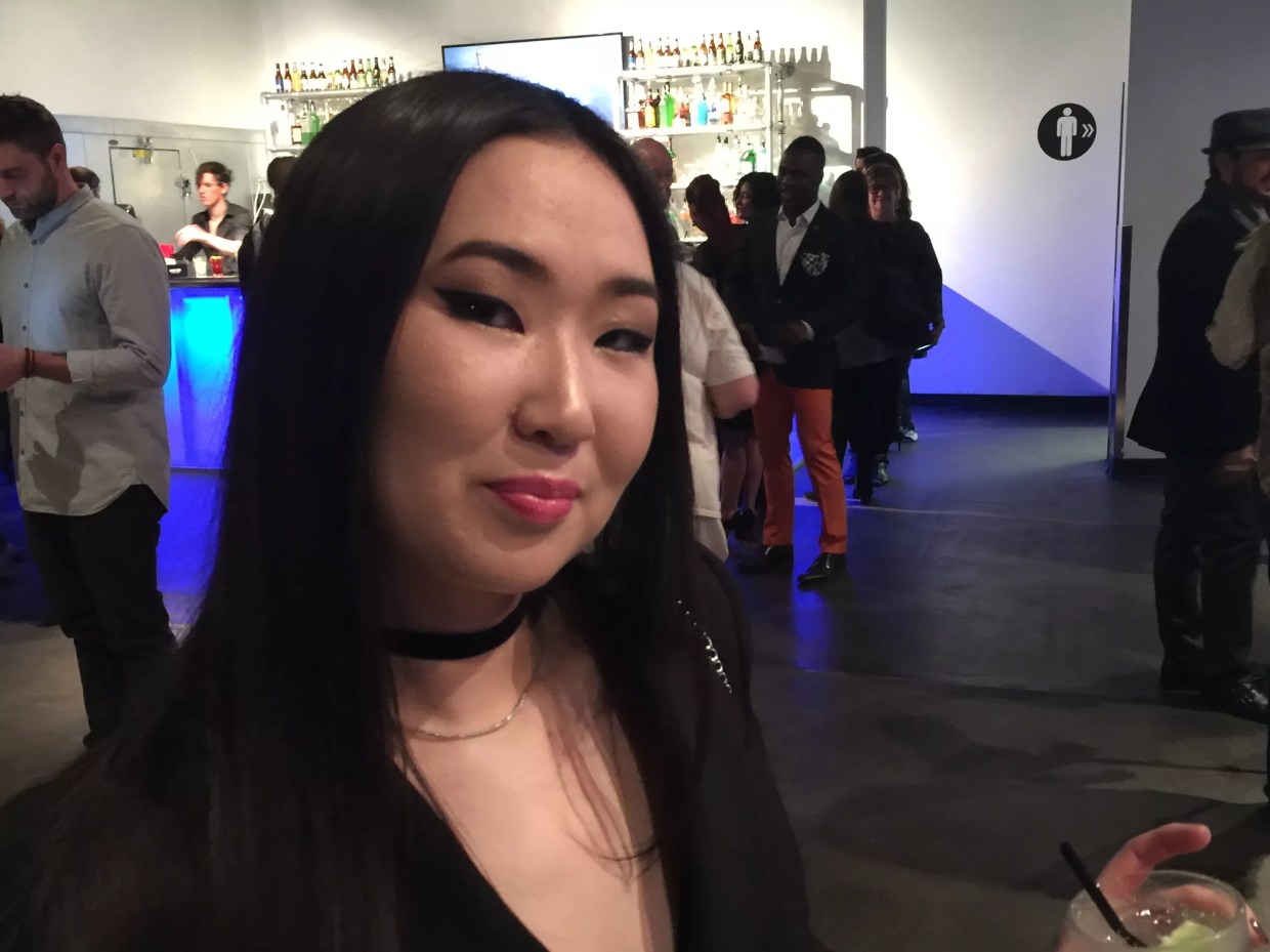 Graphic Designer Eve Erdenebat Spotted at Denver Fashion Weekend