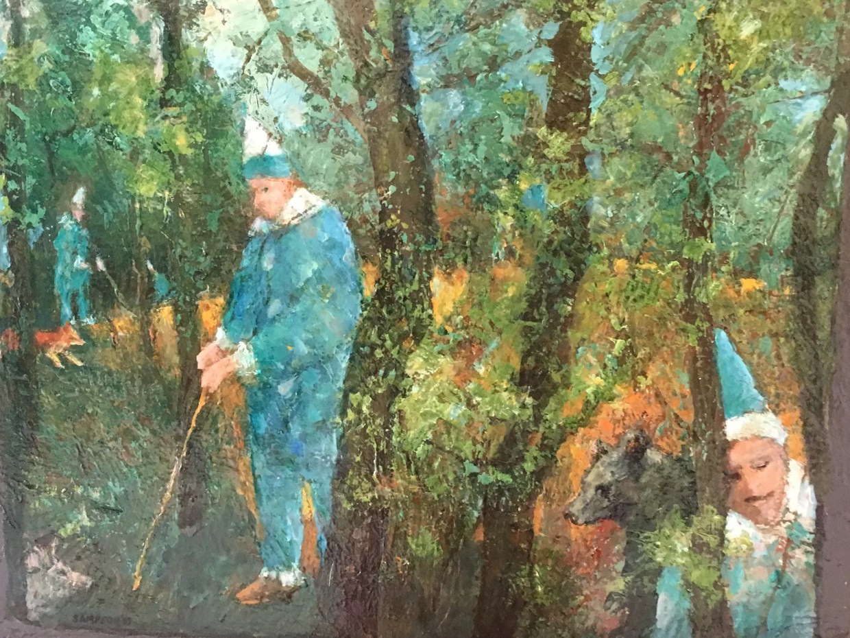 Magic Realist Painter Frank Sampson Takes Viewers on Fantastic Journeys