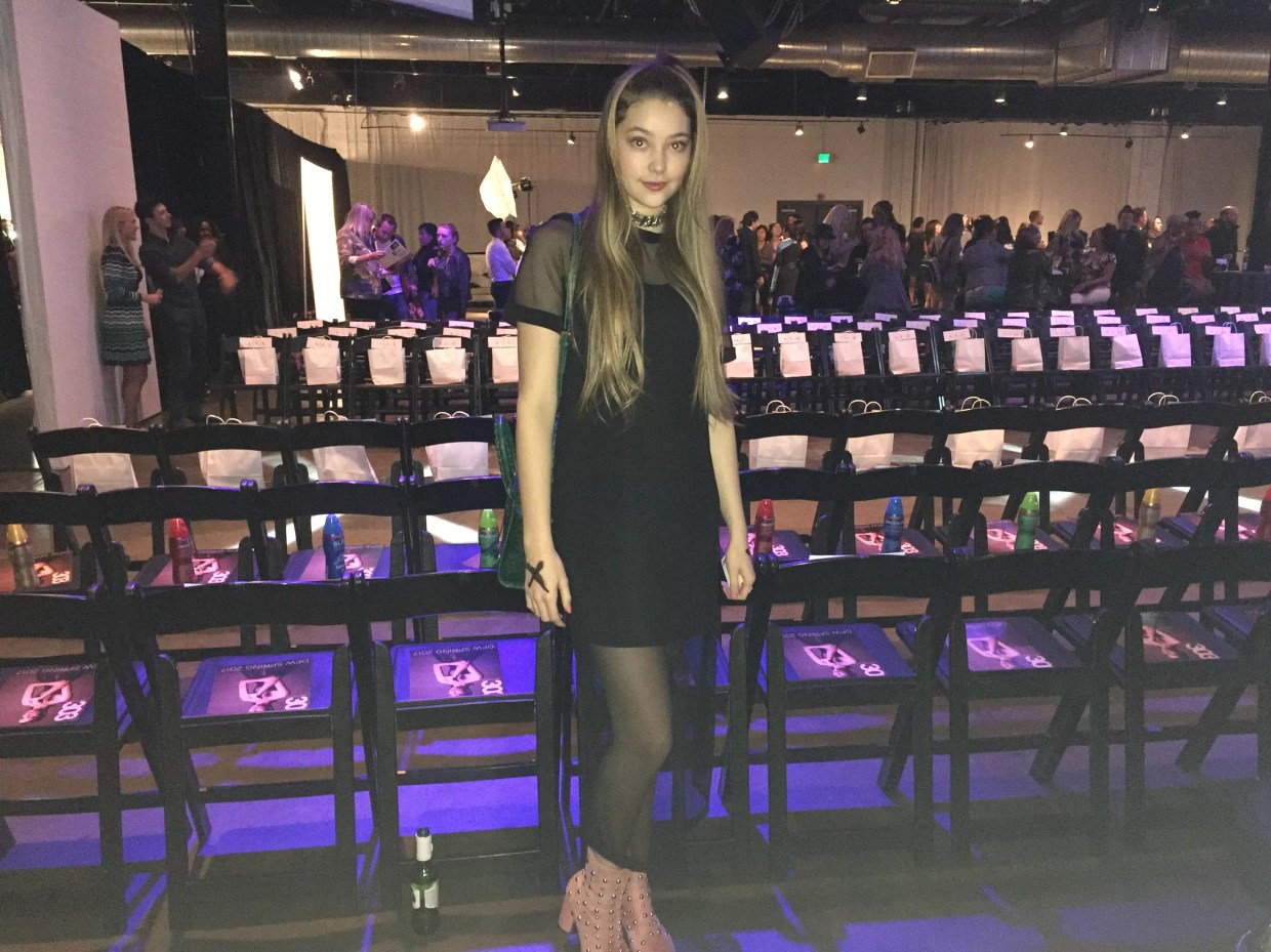 Dancer and Model Jewels Ramer Spotted at Denver Fashion Weekend