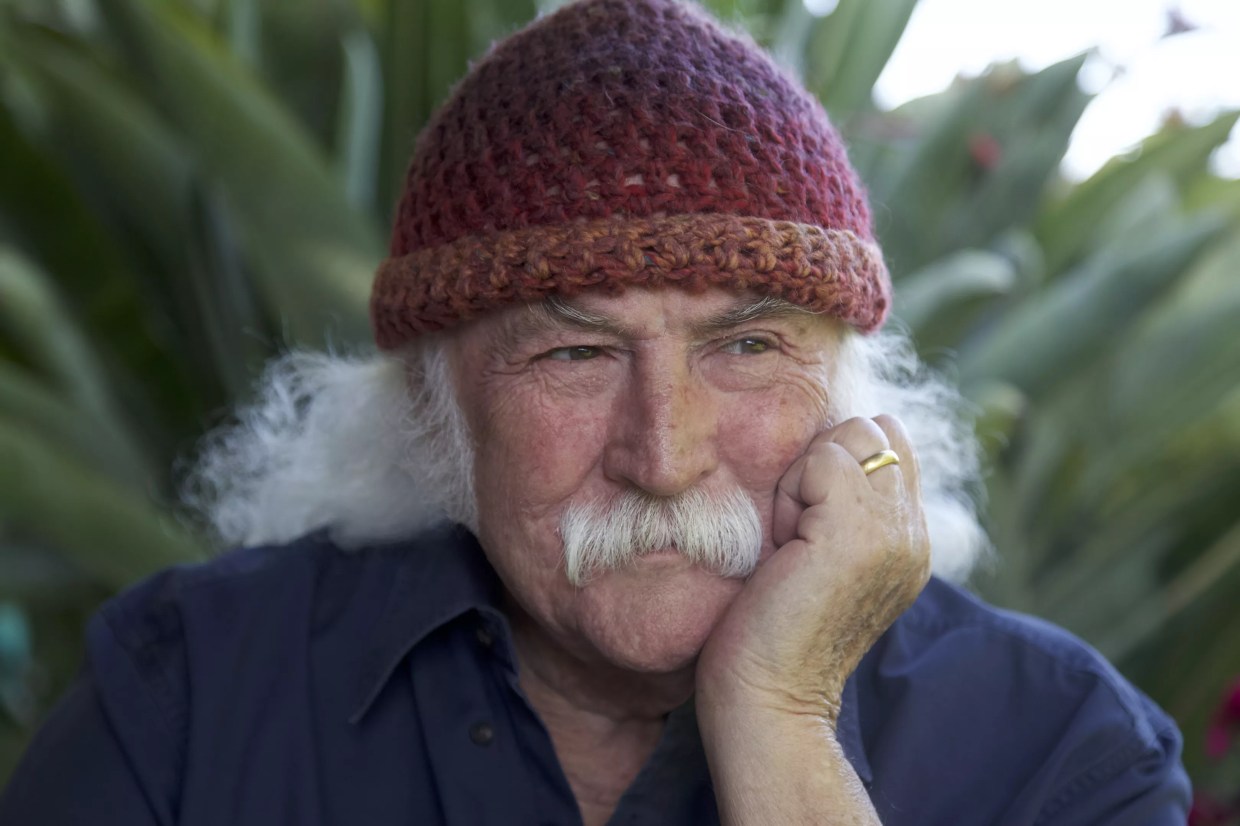 David Crosby Is “Happy All the Time” Away From Crosby, Stills and Nash