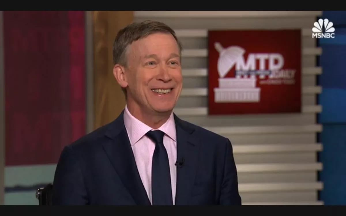 John Hickenlooper Discusses Marijuana With Jeff Sessions, Chuck Todd
