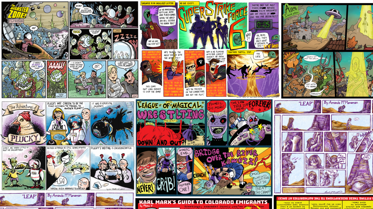 Just in Time for Comic Con, Library Releases <em>Denver Comix</em>