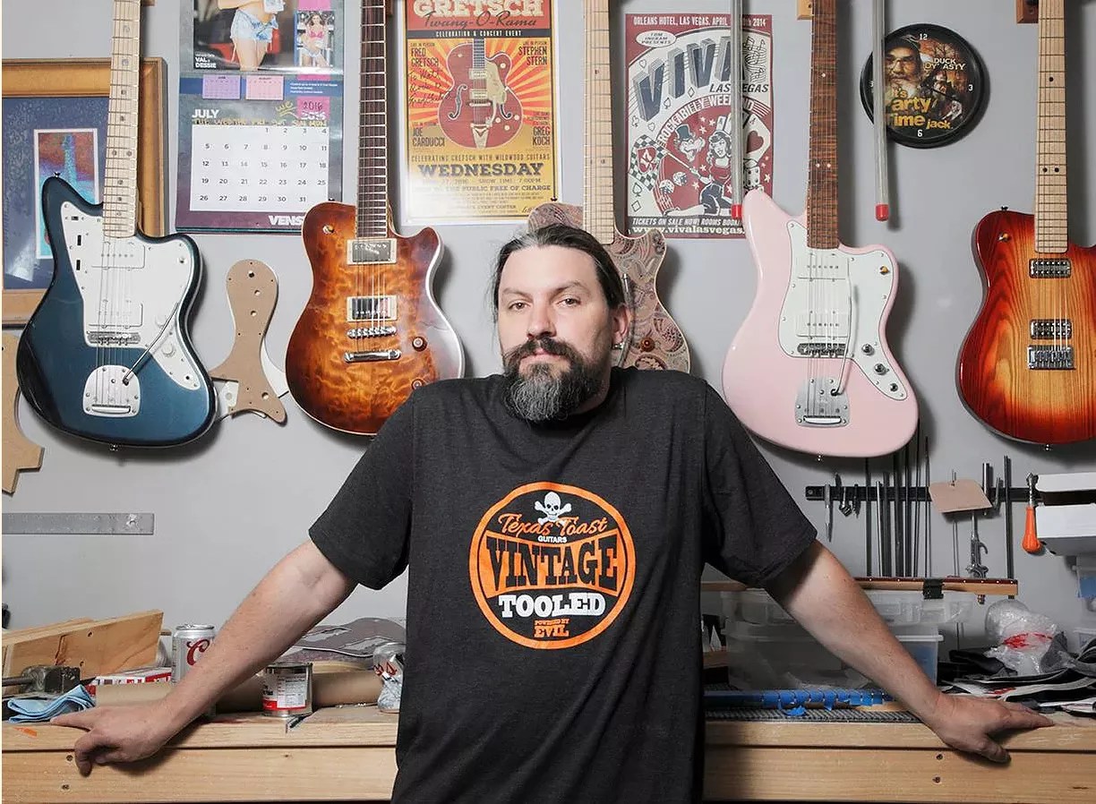 Texas Toast Guitars Shows Off Hand-Built Instruments at Open House