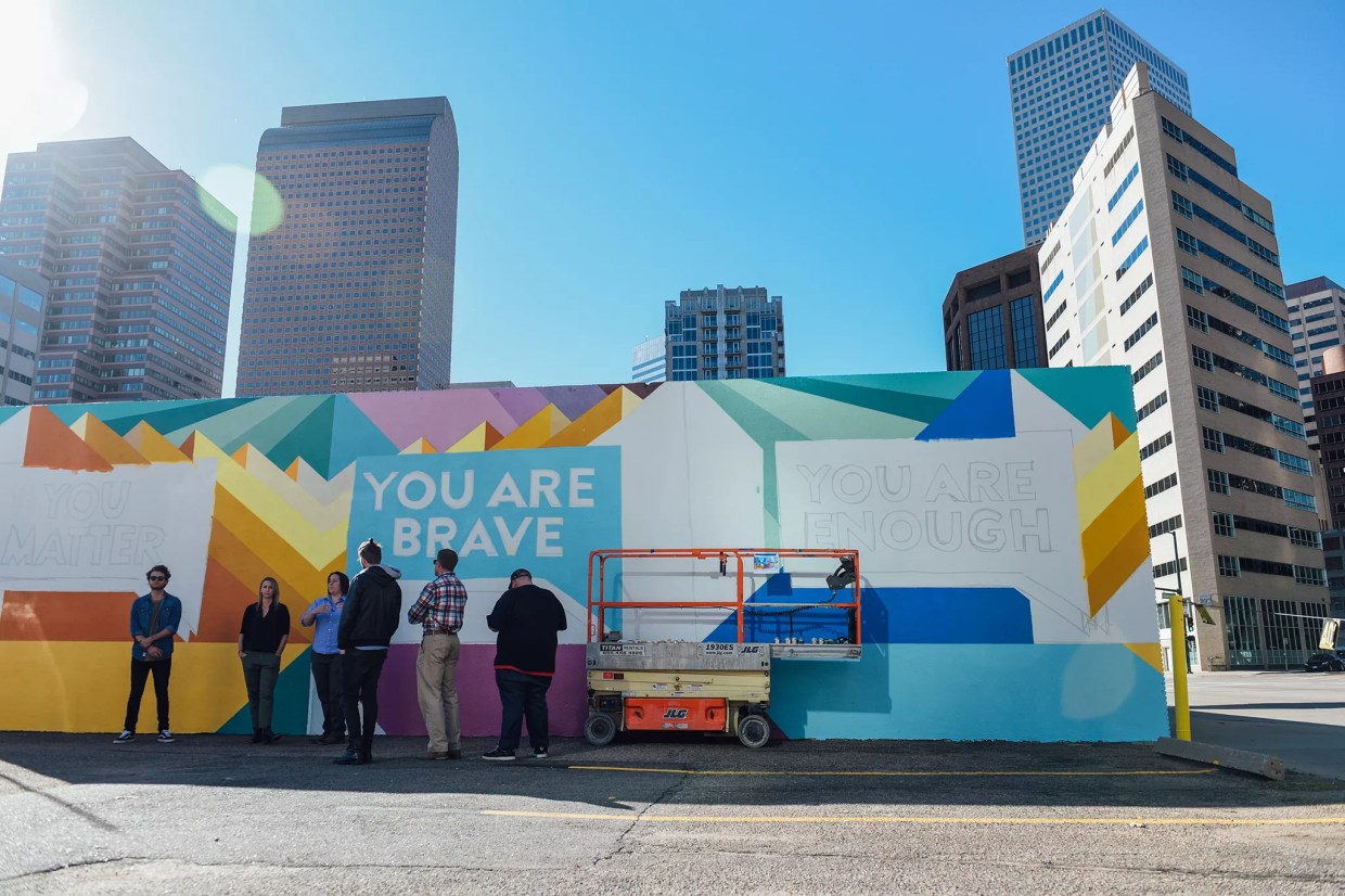 Denver Mural Promotes Mental Health