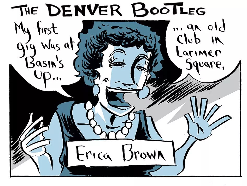 Erica Brown Fell and Flashed the Crowd at Her First Gig