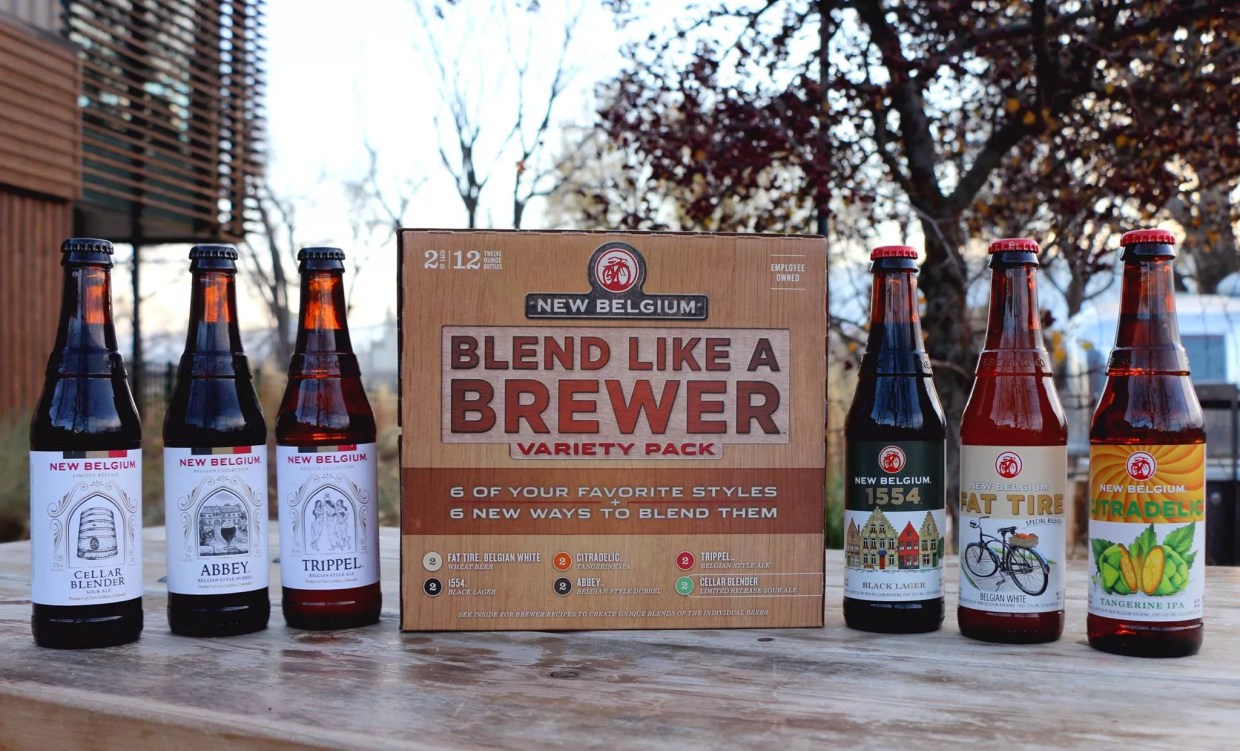 Should Beers Be Mixed Together? New Belgium Says “Yes” With Twelve-Pack