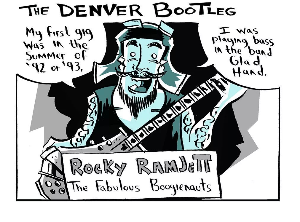 A TV Cut Rocky RamJett’s Neck at His First Show