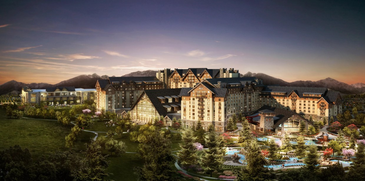 Gaylord Rockies Is 70 Percent Complete — and Booking Rooms Through 2028