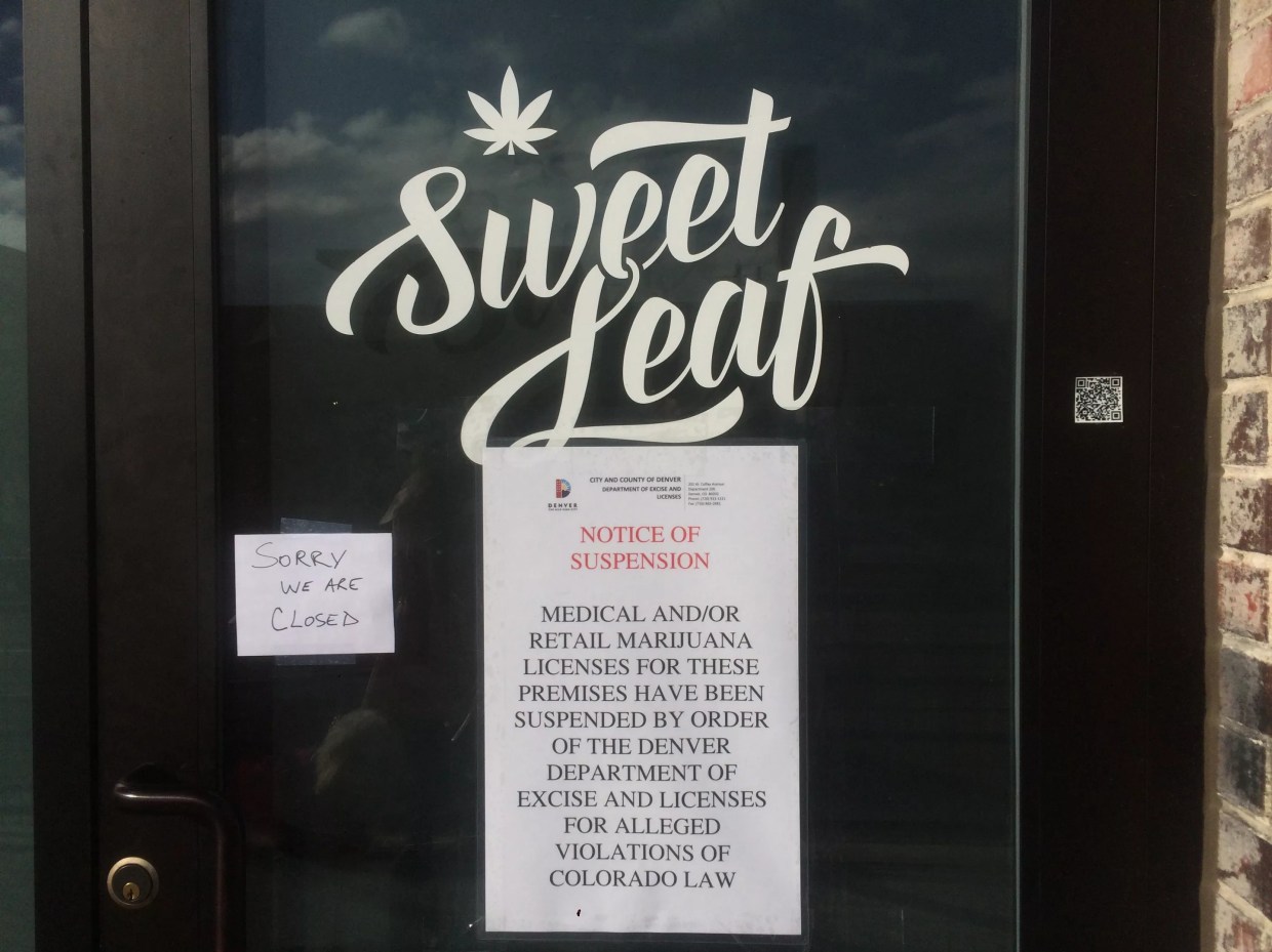 Sweet Leaf Licenses Suspended After Denver Police Raid Dispensaries