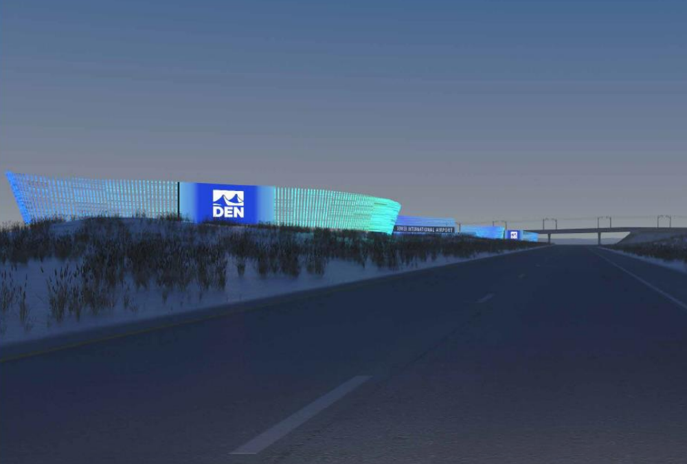 Seven Things to Know About DIA’s New Welcome Sign