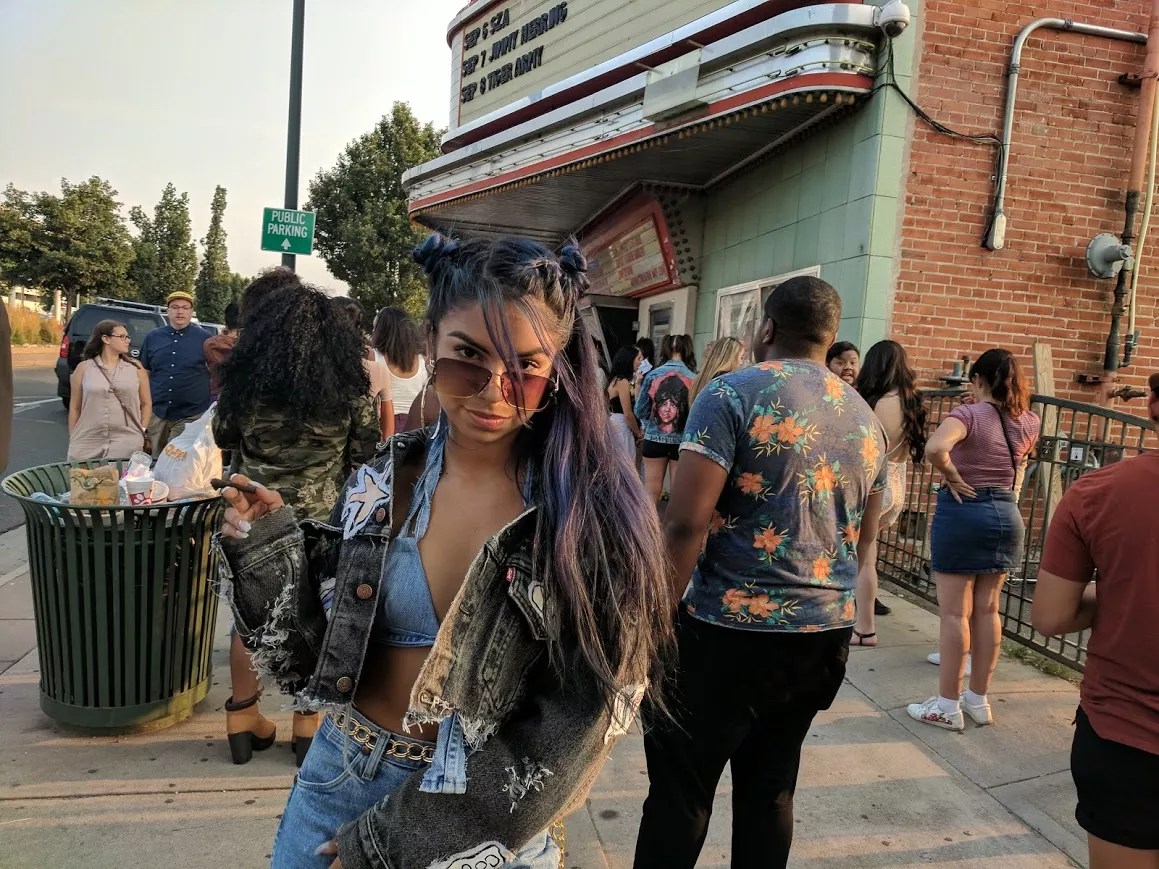 Designer Destiny Acuna Spotted at SZA Concert