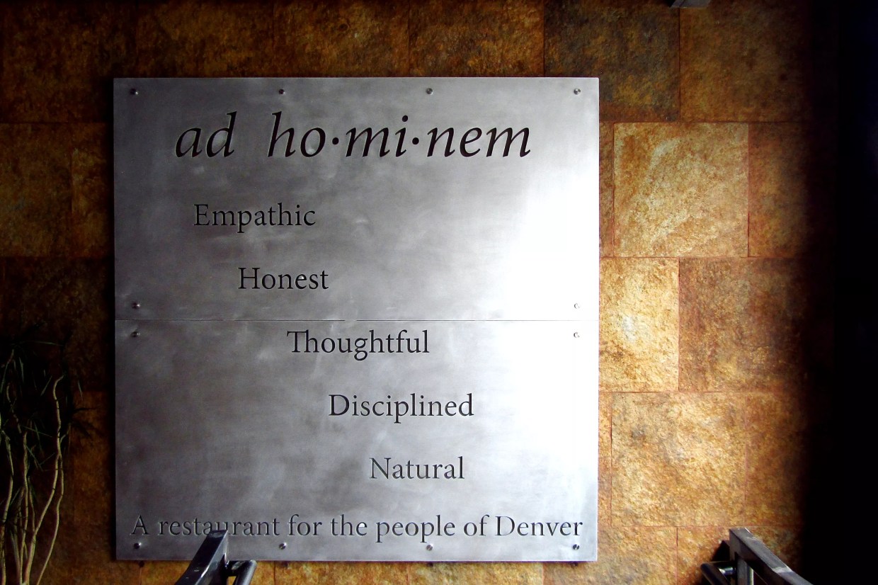 Ad Hominem Brings Lunch and Dinner to the People of the Golden Triangle