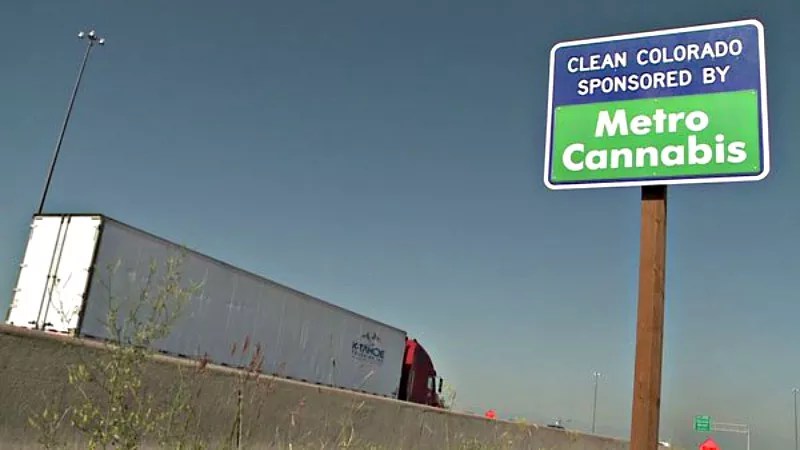 Almost Half of Highway Sponsorships in Colorado Backed by Pot Businesses
