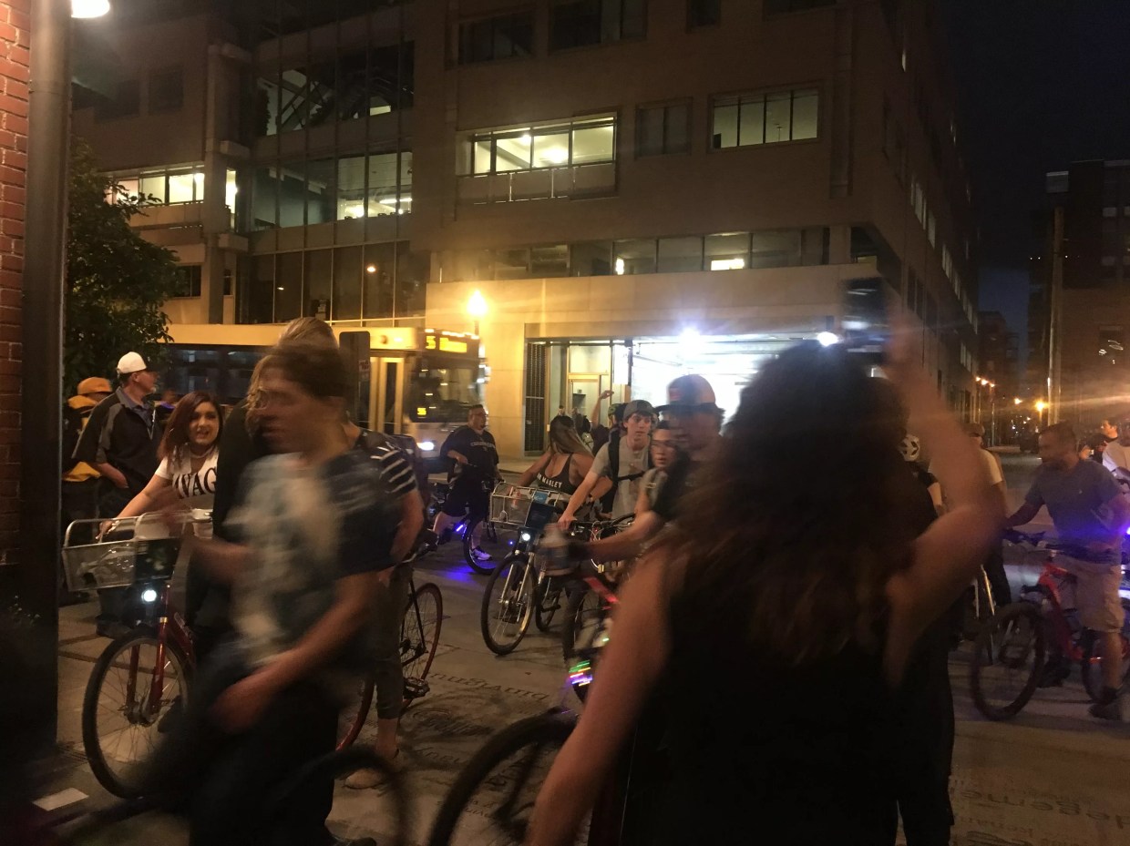Reader: How Dare Somebody Ride a Bicycle Through a Public Area!
