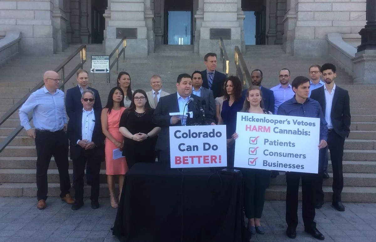 State Lawmakers, Cannabis Industry Criticize Hickenlooper for Vetoing Pot Bills