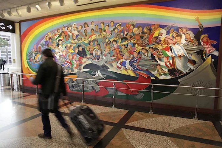 Reader: Airport Art Gone? Someone Must Have Been Offended!
