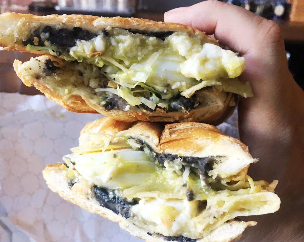 Find One of Mexico’s Most Unusual Sandwiches at the Cilantro & Perejil Food Truck