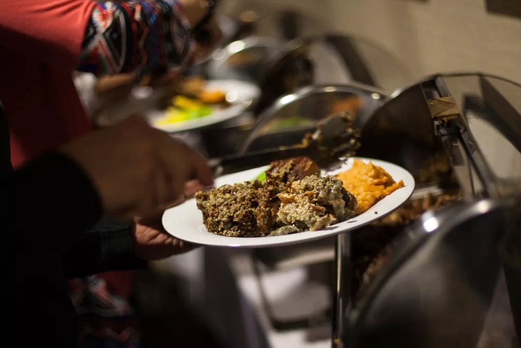 A dish of hemp-based food