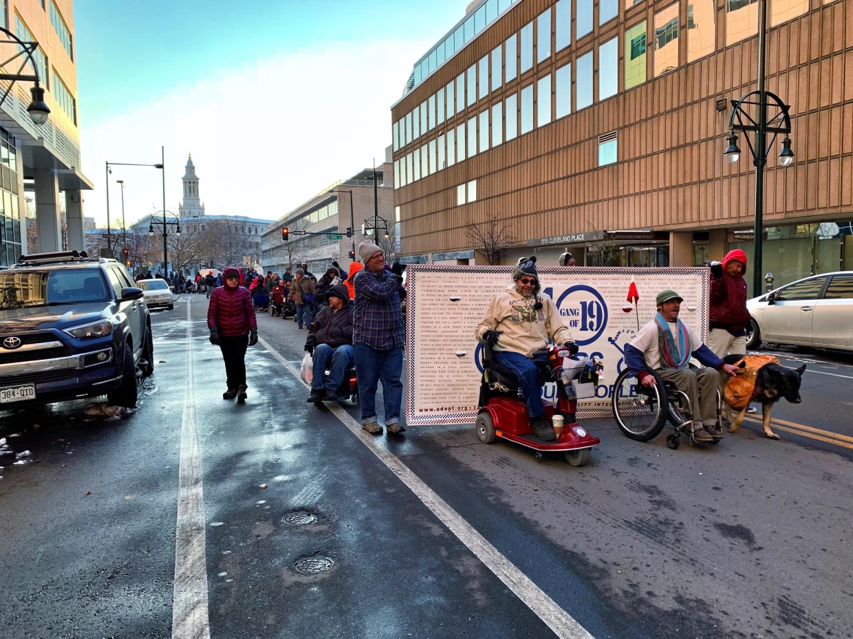 ADAPT Disability-Rights Group Returns to Denver to Rally for More Equality