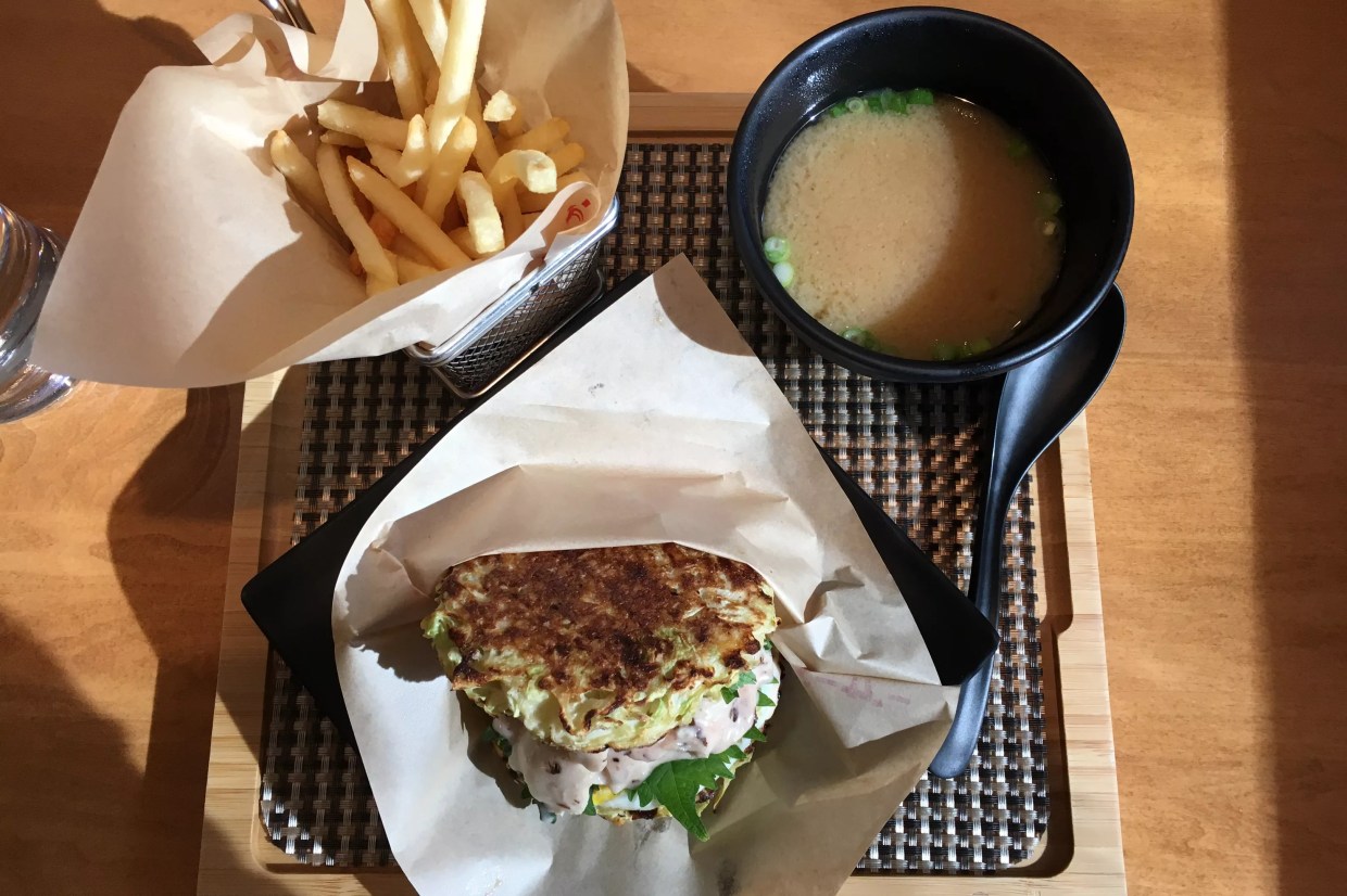 Osaka’s Invents a Burger From Traditional Japanese Ingredients