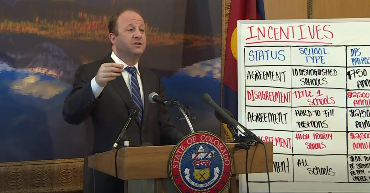 Polis Says State Will Not Intervene, Giving Denver Teachers Okay to Strike