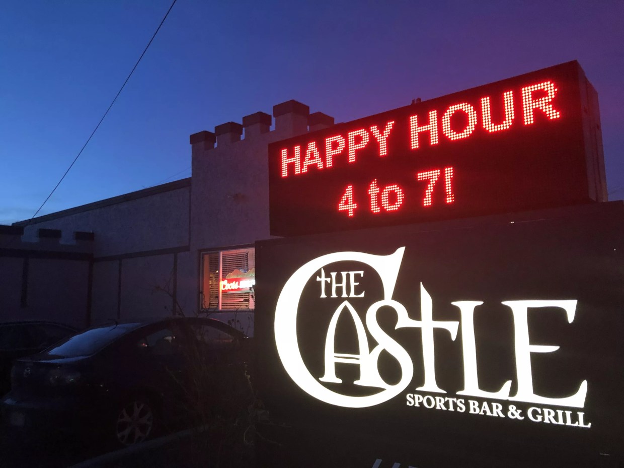 Feel Like a Regular at The Castle With a Personalized Beer Mug