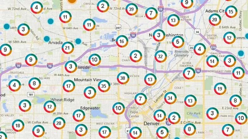Here’s Where the Power’s Still Out the Morning After Denver’s Bomb Cyclone