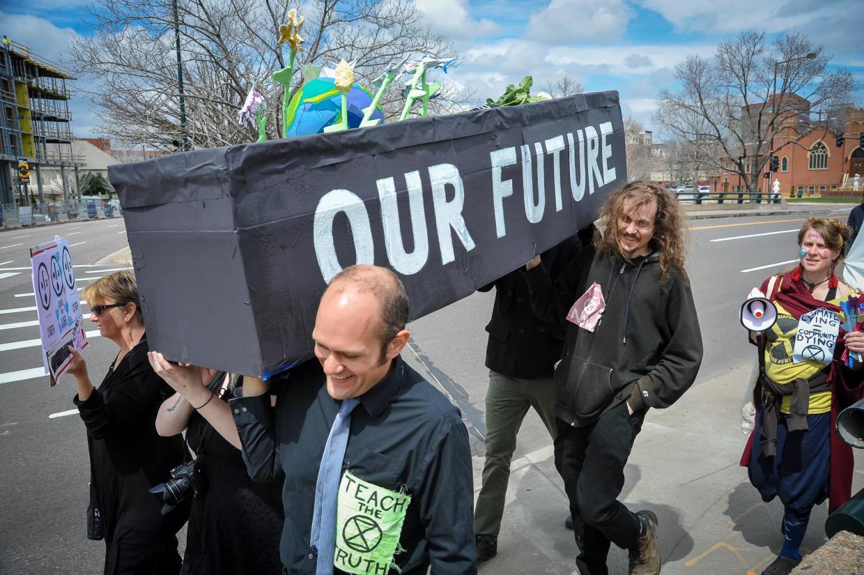 Protesters to Hold Funeral Procession for Unemployment Assistance