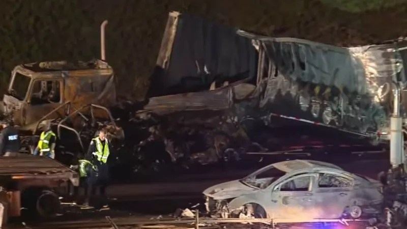 Truck Driver in Massive Fatal I-70 Crash Hit With 40 Criminal Charges