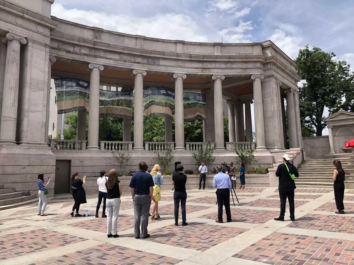 Public Art is Back in Civic Center Park, and This Time It’s Fireproof