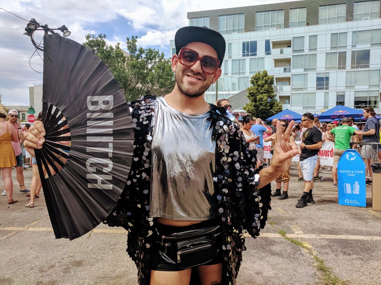 Adrian Gonzalez Sparkles in Sequins at the Westword Music Showcase