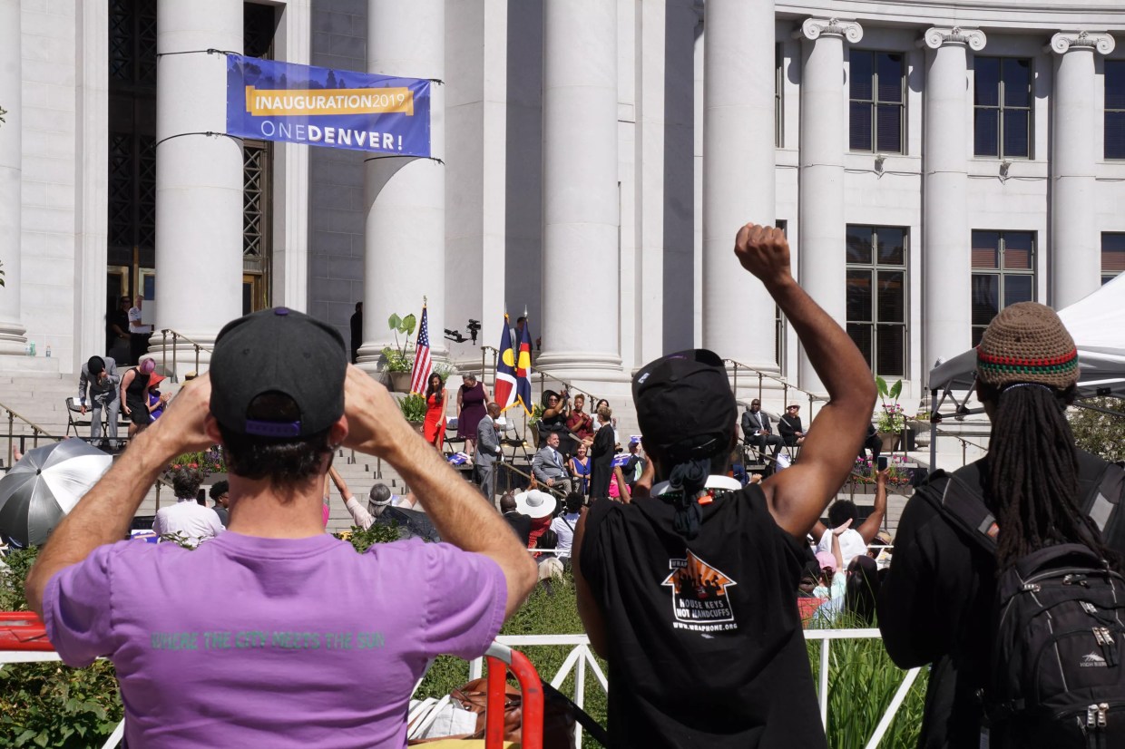 Inauguration: City Celebrates “OneDenver,” Dissenters Say Not Yet