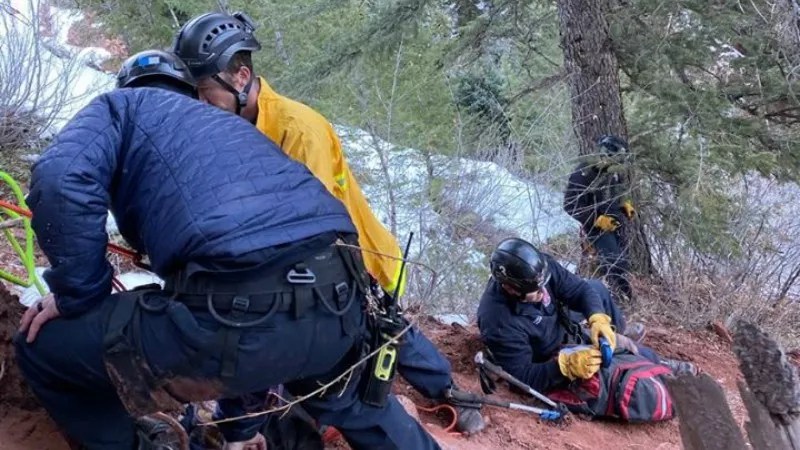 Inside Harrowing Mountain Rescue of Suicidal Woman