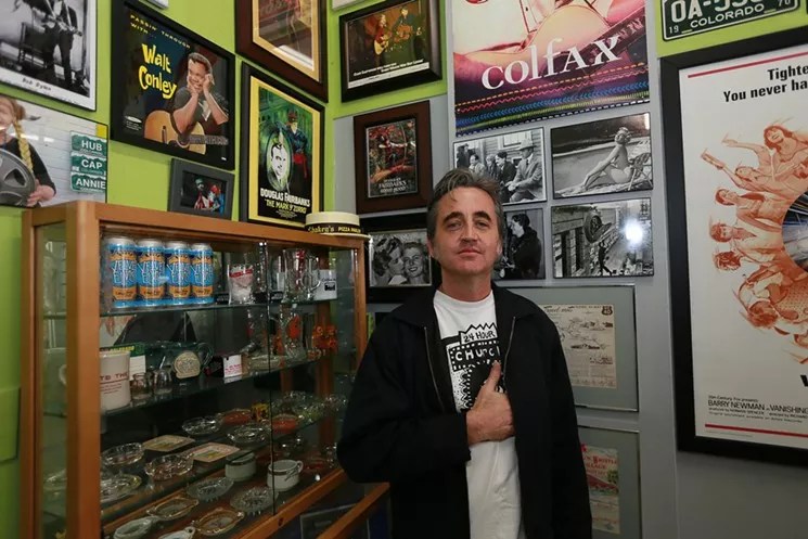 Jonny Barber Passes the Colfax Museum Collection Plate