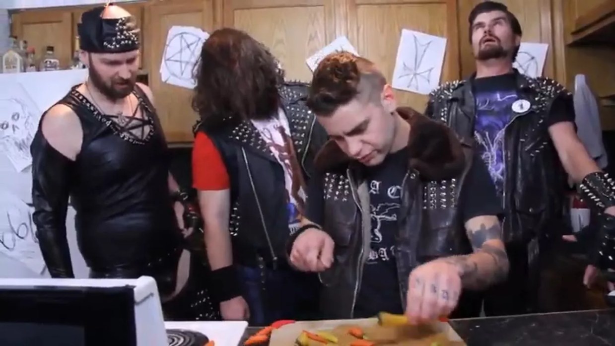 Hail Satan Debuts Cooking Show With White Supremacist Ribs Recipe