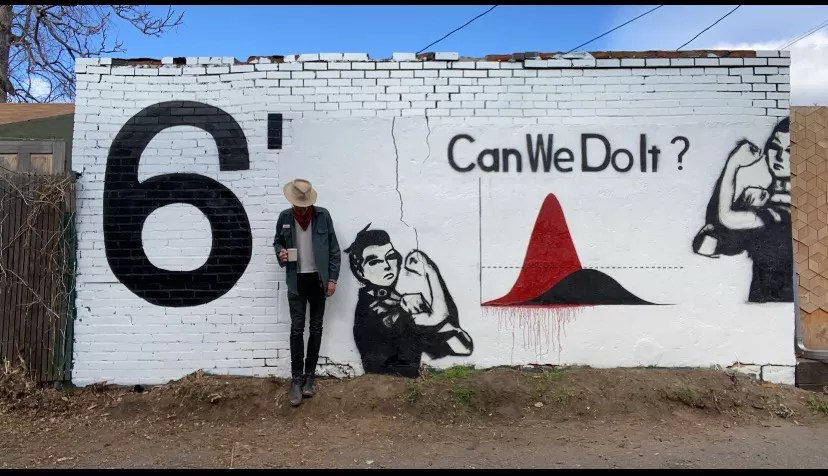 Night Sweats Bassist Joseph Pope III Painted a COVID-19 Mural