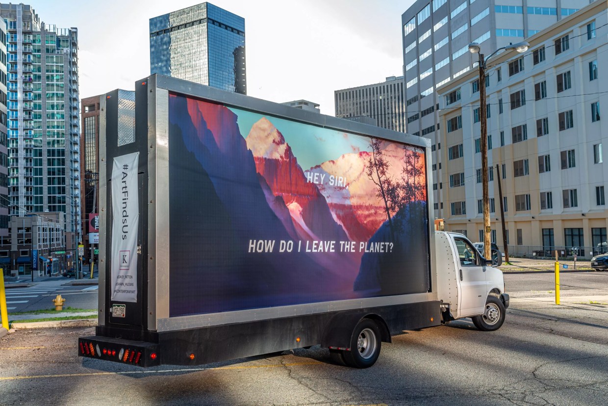 K Contemporary Takes Its Show on the Road: Will Art Find You Today?