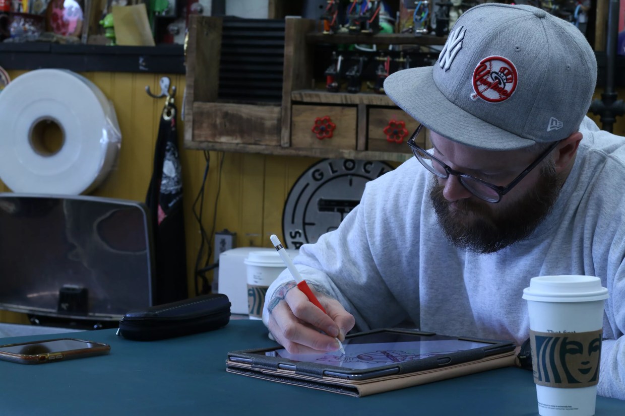 Tattoo Artist Nate Stephens Creates T-Shirts Supporting Essential Workers