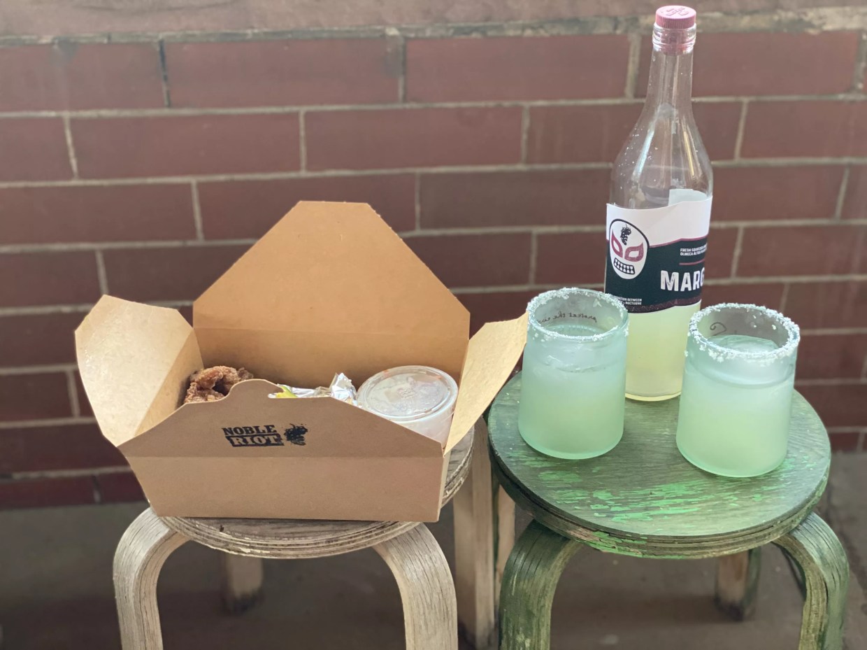 Build Your Own Happy Hour With Noble Riot’s Fried Chicken and Booze