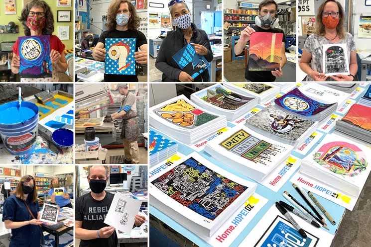 Ink Lounge Sells Screen Prints to Benefit Access Gallery