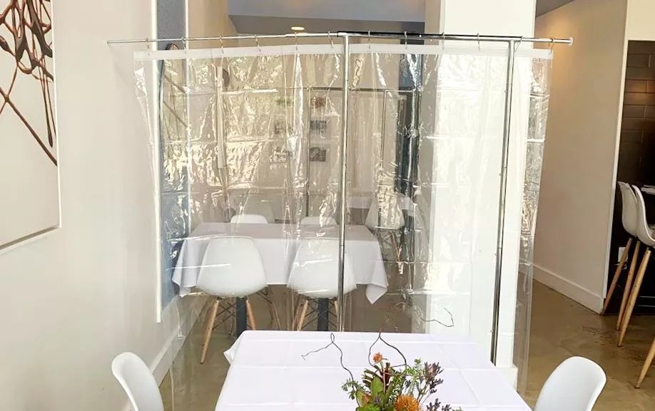 Curtains for You: One Restaurant’s Way of Keeping You Safe