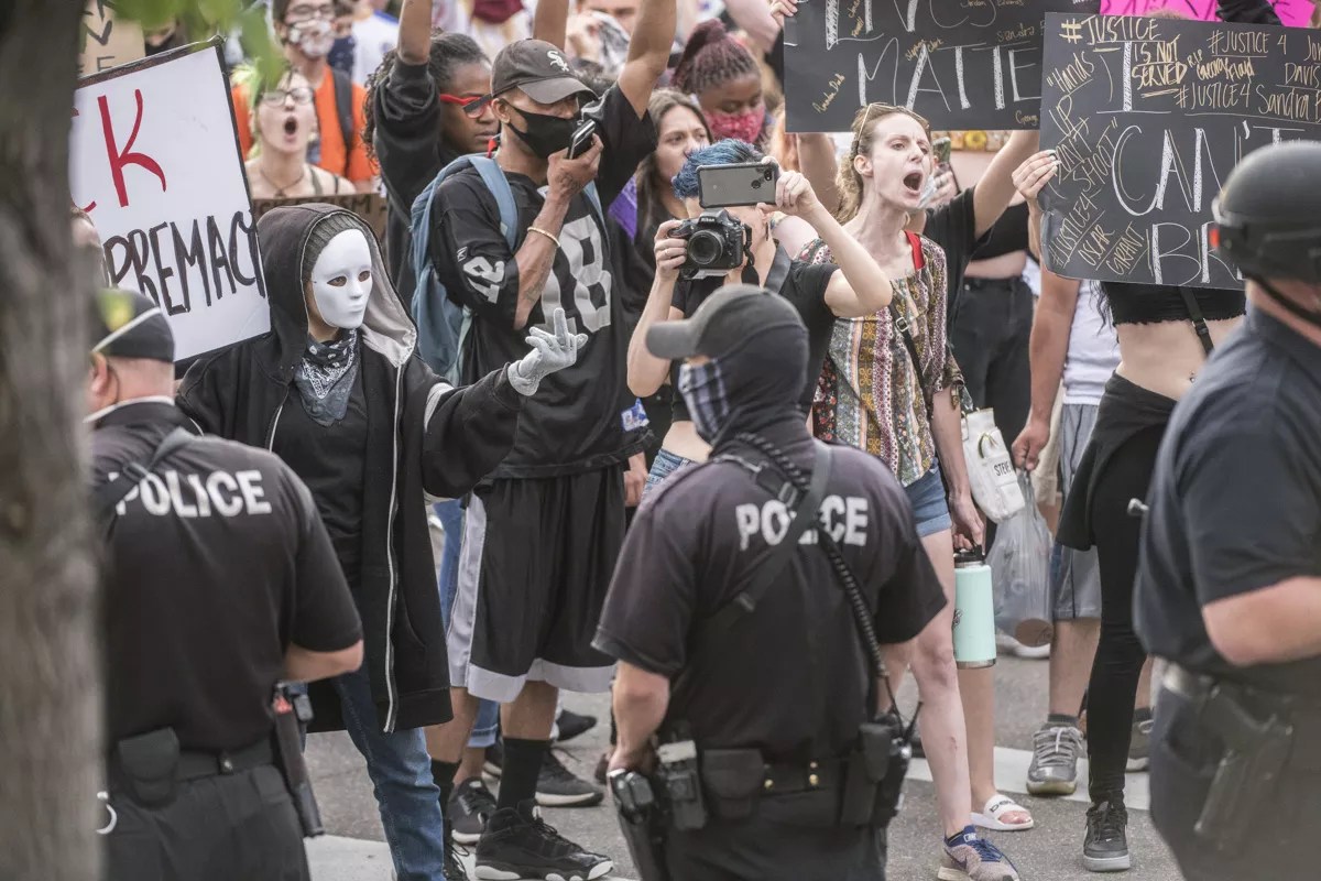 Chief Pazen Praises Officers for Showing “Great Restraint” During Protest