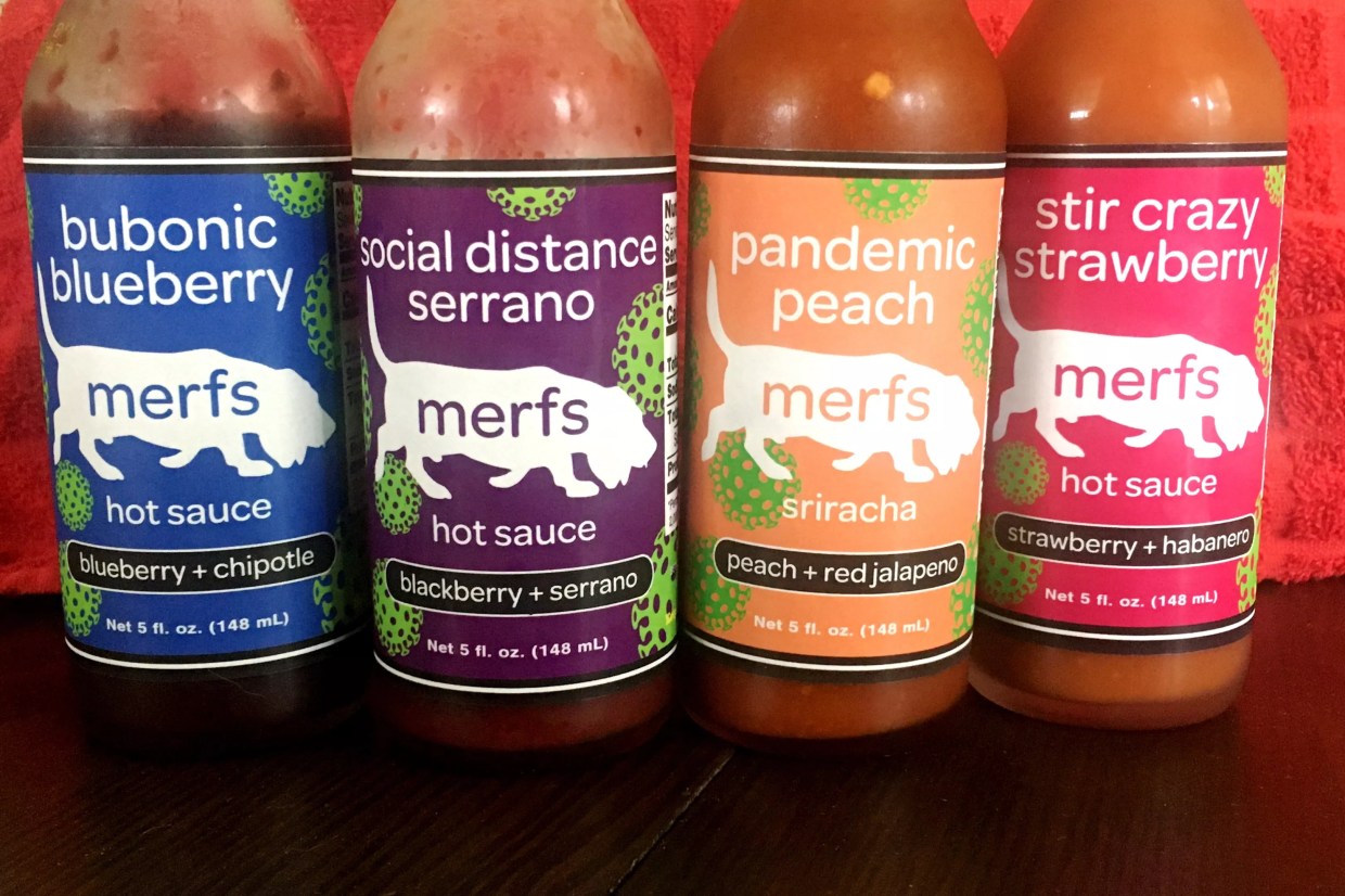 Merfs Launches Barrel-Aged Hot Sauce and Pandemic Condiments