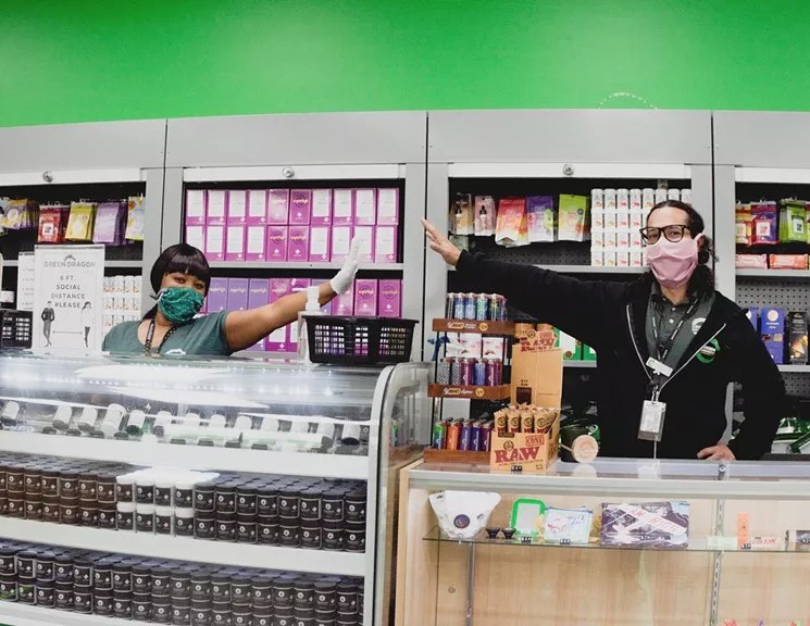 Dear Marijuana Dispensary Shoppers: Put On a Mask!