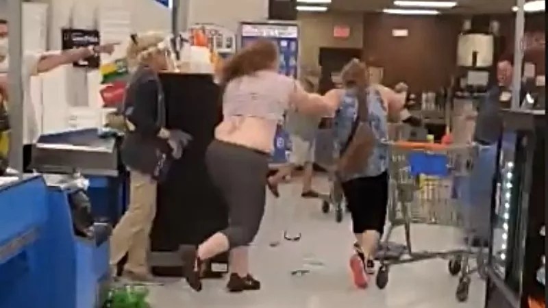 See Video of Social Distancing Fight at Colorado Springs Walmart