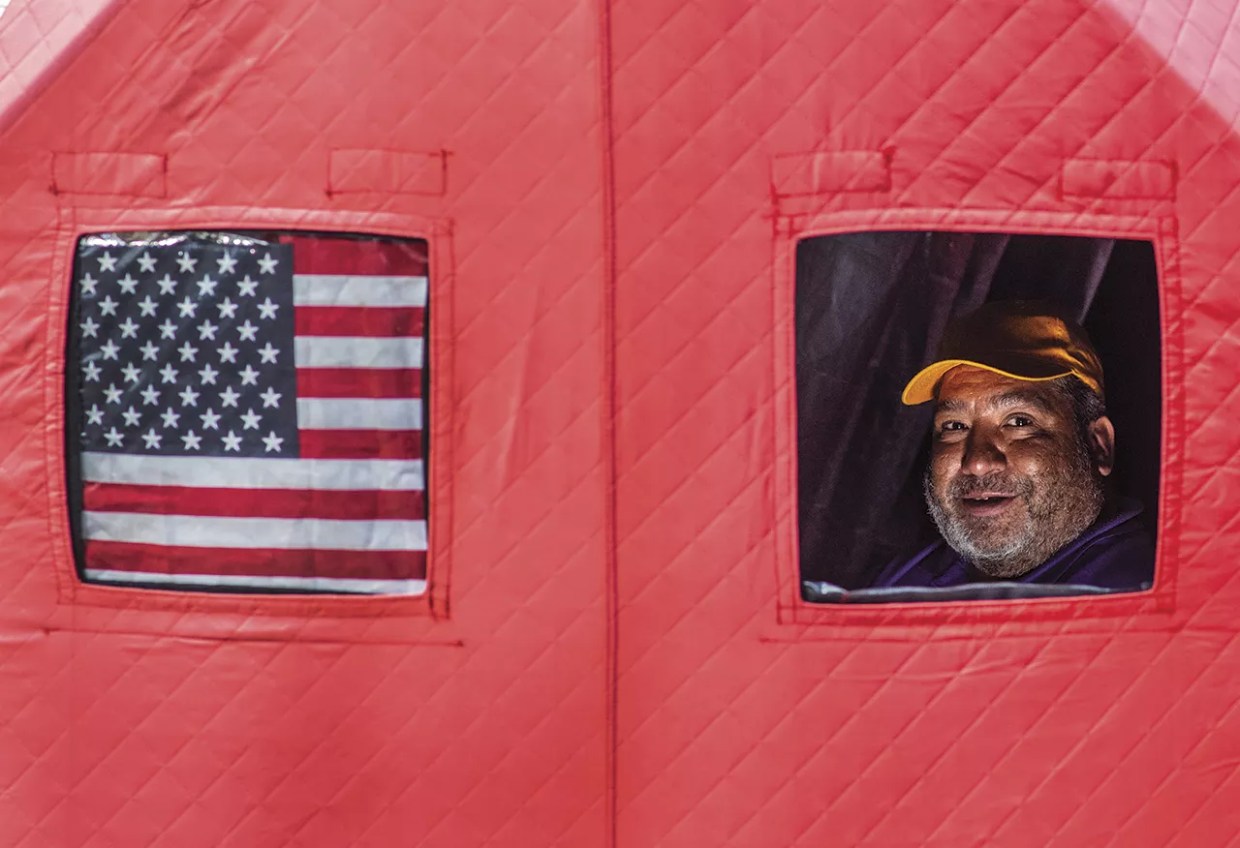 Mark Montes Finds Hope and a Home at a Safe-Camping Site