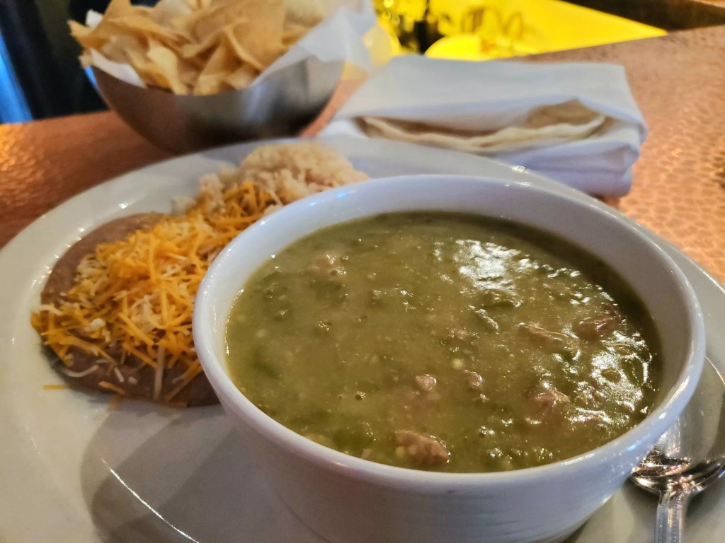 bowl of green chile