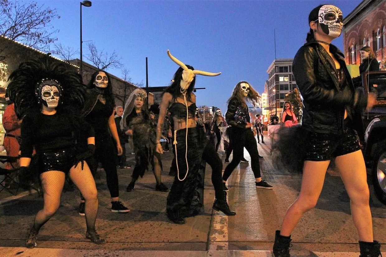 Halloween parade in Denver