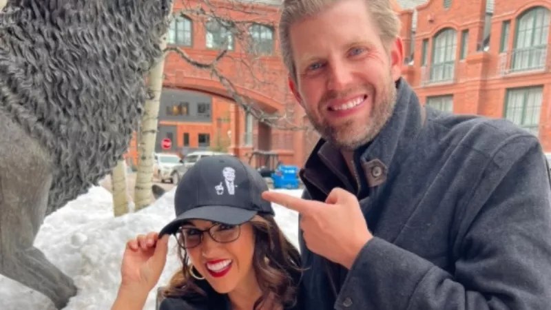 Eric Trump and Lauren Boebert