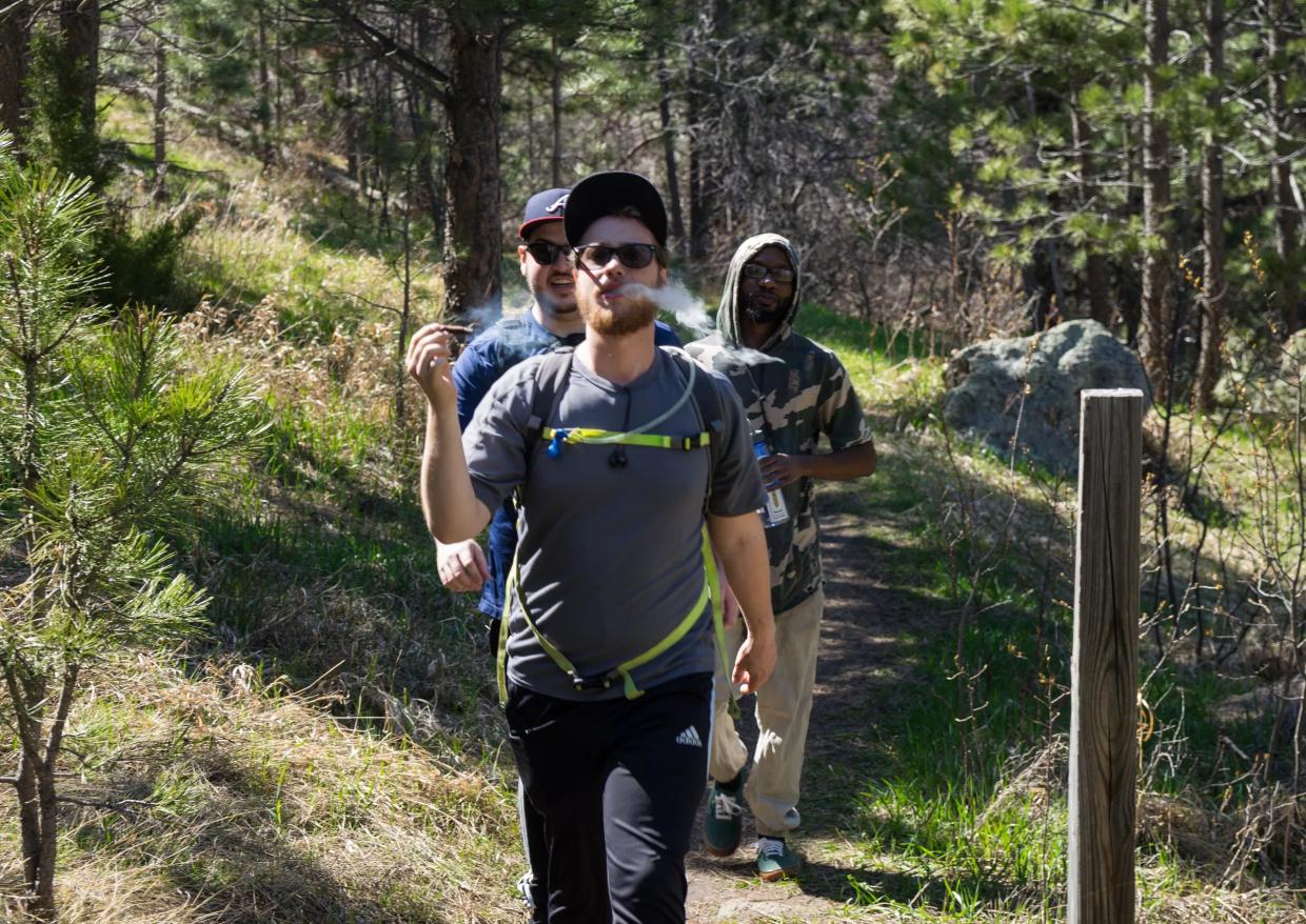 A Cannaventure cannabis-friendly hike